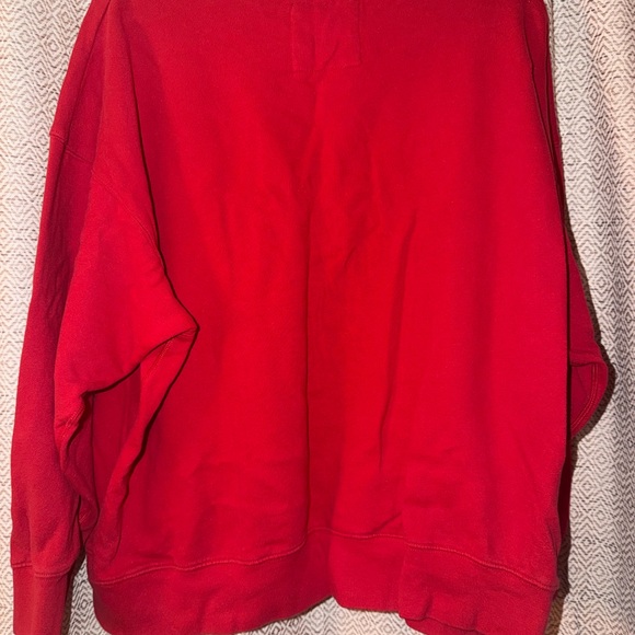American Eagle Outfitters Red and Pink Sweatshirt - Picture 2 of 3
